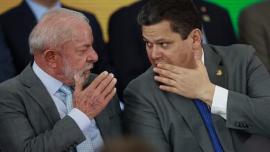 Lula e Alcolumbre se encontram no Amapá em visita a navio-sonda da Petrobras