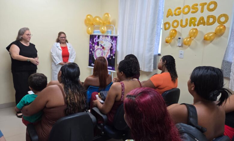 Dia da Gestante e Agosto Dourado celebram grávidas no Combu