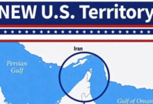 Trump publica mapa que aponta Estreito de Ormuz como território dos EUA