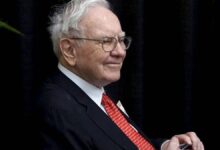 Warren Buffett em evento corporativo