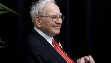 Warren Buffett em evento corporativo