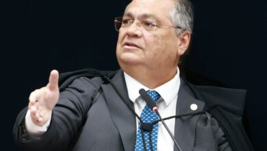Ministro Flávio Dino em sessão do Supremo Tribunal Federal