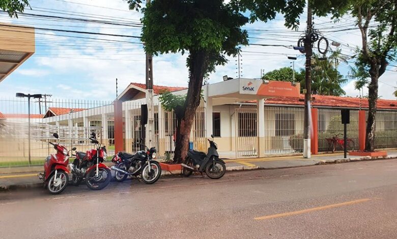 Fachada do Senac Amapá em Macapá