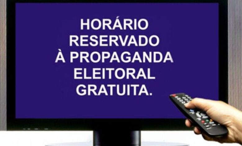 Horário eleitoral no rádio e TV começa nesta sexta-feira