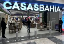 Fachada de loja da Casas Bahia