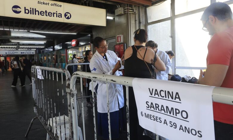 Ministério da Saúde reforça chamamento para vacina contra o sarampo