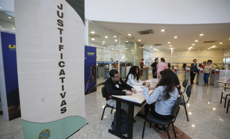 Urna eletrônica utilizada nas eleições no Brasil