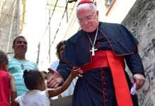 Cardeal Orani Tempesta em evento religioso
