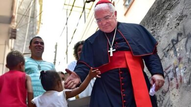 Cardeal Orani Tempesta em evento religioso