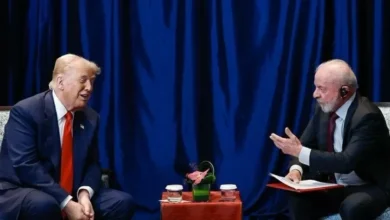Reunião por videoconferência entre representantes do Brasil e dos Estados Unidos