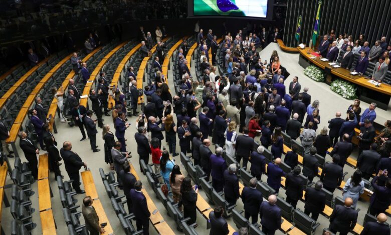 Fachada do Congresso Nacional em Brasília