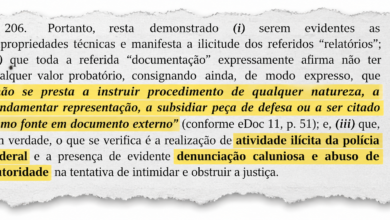 Leia a íntegra da resposta de Mendonça sobre pedido de Moraes contra ele