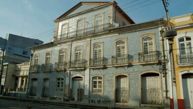 Fachada de imóvel histórico em Belém do Pará