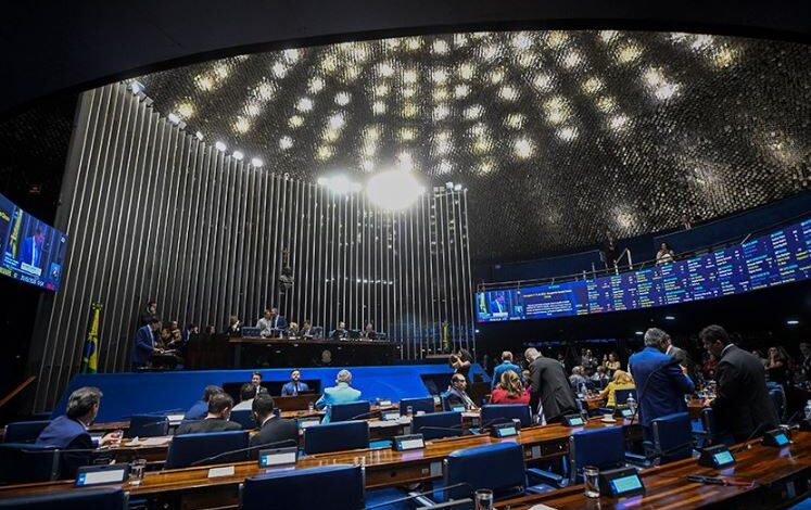 Plenário do Senado Federal em Brasília