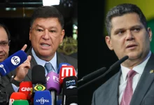 Senador Carlos Viana em pronunciamento oficial