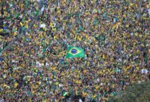 Manifestação na Avenida Paulista, em São Paulo