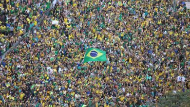 Manifestação na Avenida Paulista, em São Paulo