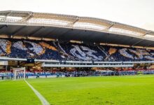 Torcida no Estádio Mangueirão para partida de futebol