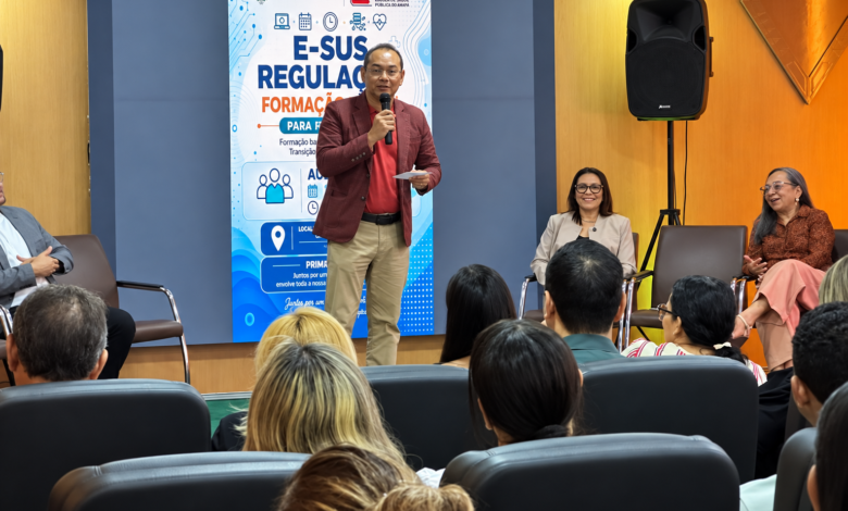 Profissionais reunidos em treinamento de saúde no Amapá