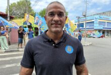 Candidato Arthur Henrique em campanha em Boa Vista