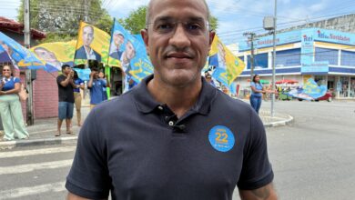 Candidato Arthur Henrique em campanha em Boa Vista