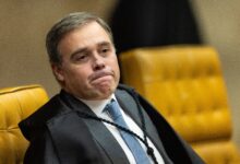 Ministro André Mendonça em sessão do Supremo Tribunal Federal