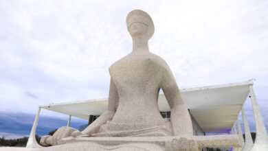 Fachada do Supremo Tribunal Federal em Brasília