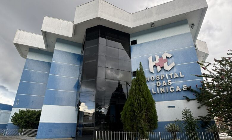 Fachada do Hospital Universitário de Porto Velho entregue para atendimento pelo SUS