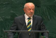 Presidente Lula discursando na Assembleia Geral da ONU