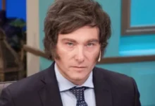 Presidente Javier Milei durante discurso na Assembleia Geral da ONU