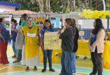 Alunos participam de atividades do Programa Saúde na Escola em Belém