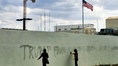 Fachada da Embaixada dos Estados Unidos em Brasília