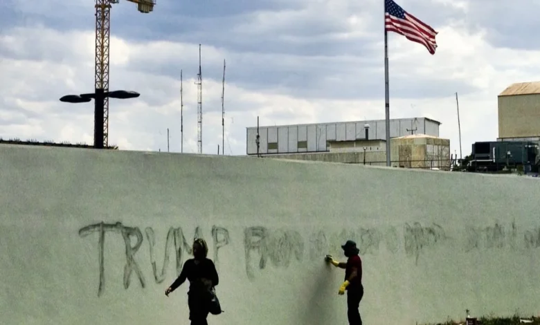 Fachada da Embaixada dos Estados Unidos em Brasília