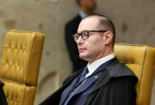 Ministro Cristiano Zanin em sessão do Supremo Tribunal Federal