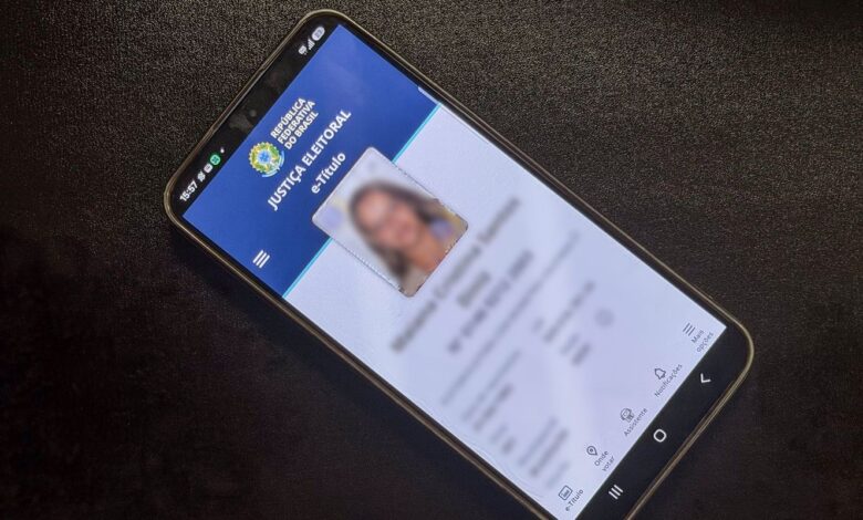 Eleitores podem usar e-Título para votar em 2026