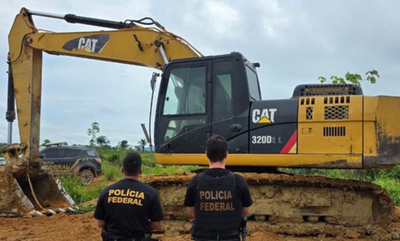 Polícia Federal atua contra garimpo ilegal próximo à Terra Indígena Kayapó no Pará