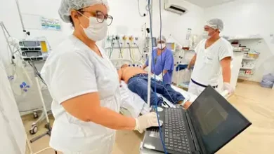 Fachada da UPA Zona Norte em Macapá