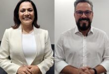 Mailza Assis e Alan Rick em campanha eleitoral no Acre