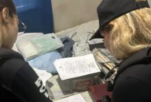 Agentes da Polícia Civil do Pará durante cumprimento de mandados em operação