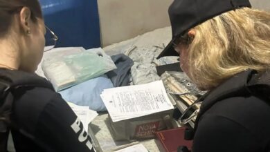 Agentes da Polícia Civil do Pará durante cumprimento de mandados em operação