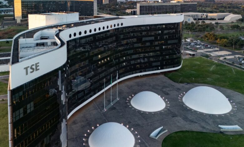 Fachada do Tribunal Superior Eleitoral em Brasília