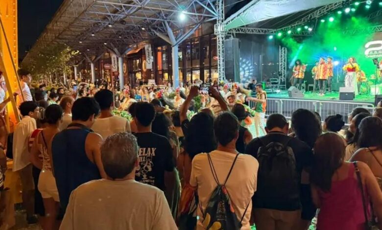 Palco da Estação das Docas em Belém