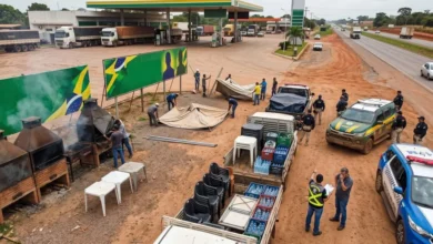 Fachada do Posto Lustosão em Marabá no Pará
