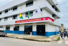 Fachada da Câmara Municipal de Rio Branco