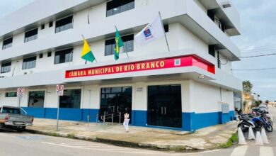 Fachada da Câmara Municipal de Rio Branco