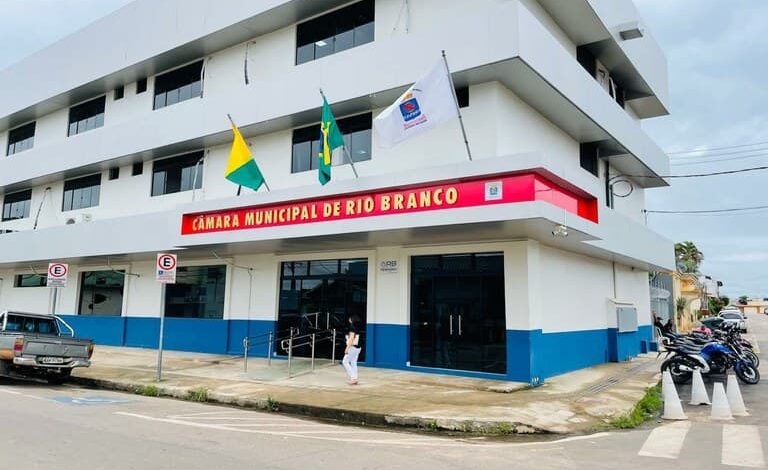 Fachada da Câmara Municipal de Rio Branco