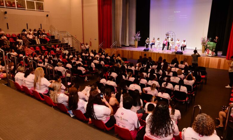 Participantes do evento Mulher em Foco em Macapá