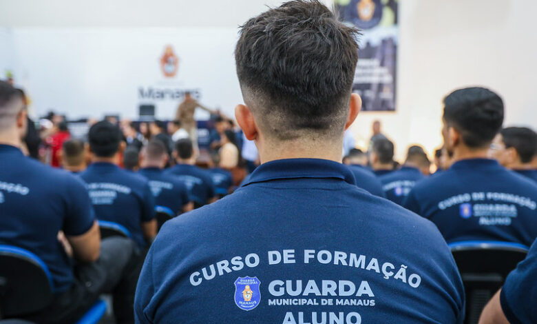 Prefeitura de Manaus inicia matrículas de 200 candidatos ao Curso de Formação da Guarda Municipal