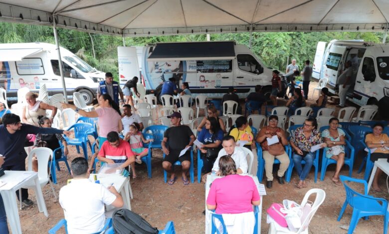 Prefeitura de Rio Branco oferece serviços de saúde, cidadania e meio ambiente na Regional São