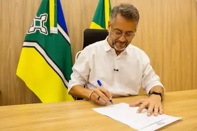 Governador Clécio Luís durante anúncio oficial no estado do Amapá